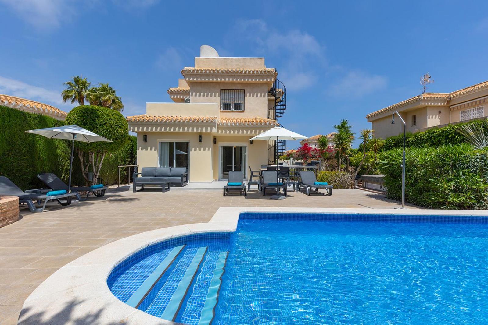 17 Vistamar Playa Flamenca Villa Kültér fotó